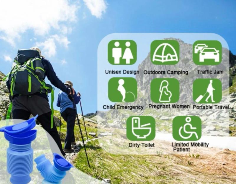 Inodoro De Bolsillo Para Urinario De Emergencia Unisex