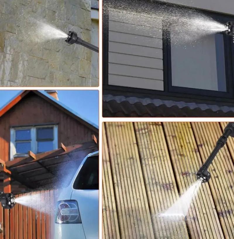 Hidrolavadora 6 En1 Star Vision Recargable Con 2 Baterias