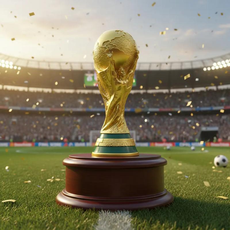 Copa Del Mundo Trofeo Replica 25 Cm