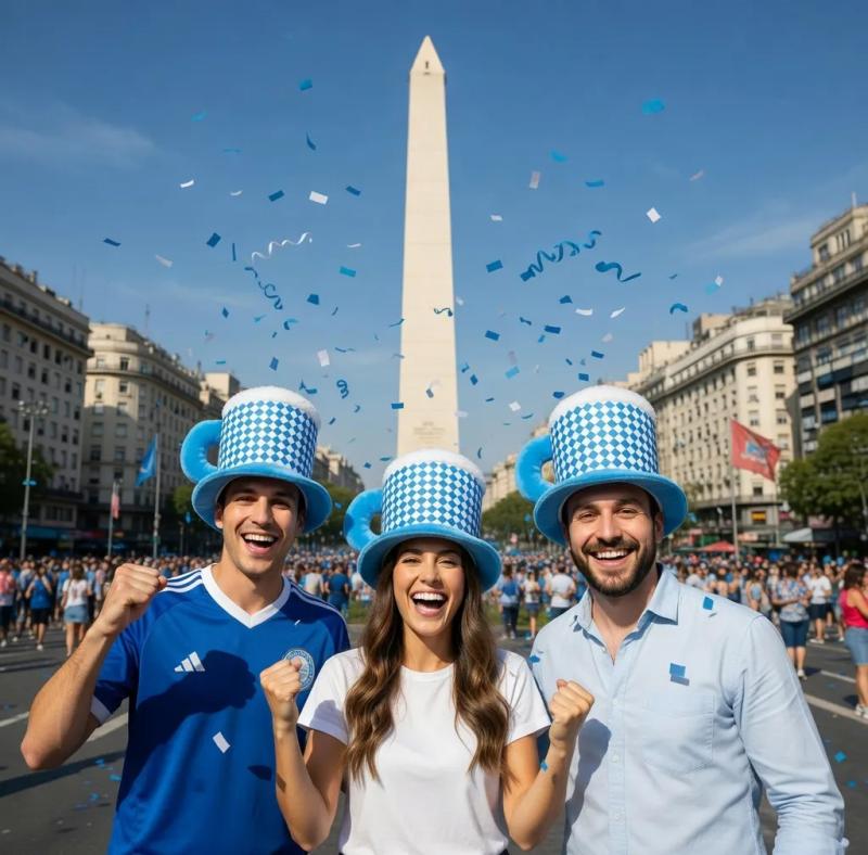 Sombrero Galera Chop Cerveza Argentina Mundial Gorro