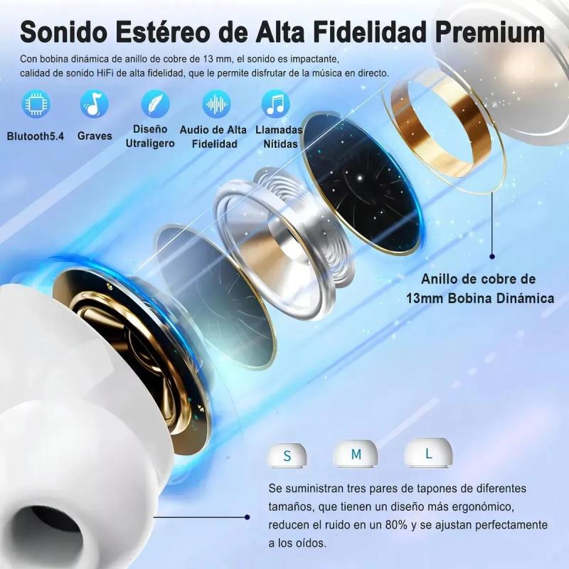 Auriculares Bluetooth Para Teléfono Inalambricos Traductor
