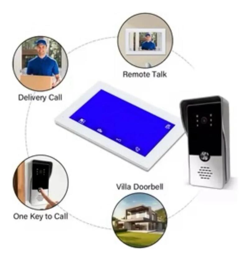 Timbre Con Camara Con Portero Visor