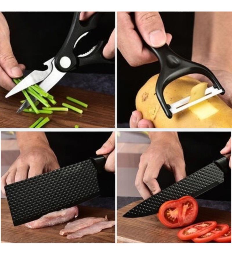 Set De Cuchillos Profesionales Para Cocina Acero Inoxidable
