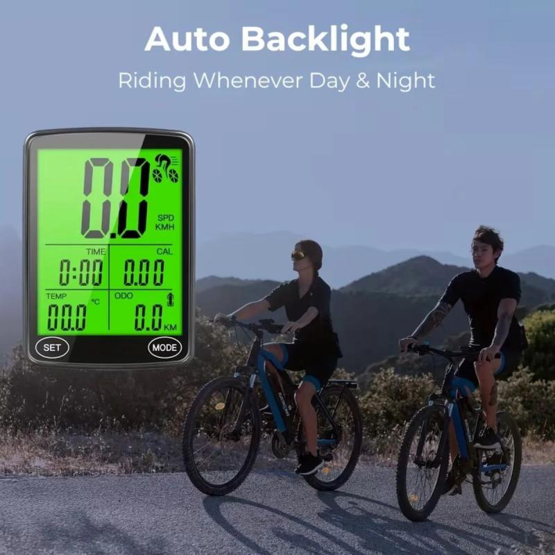 Velocimetro Bicicleta Ciclocomputadora Luz Led