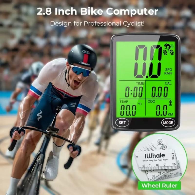 Velocimetro Bicicleta Ciclocomputadora Luz Led