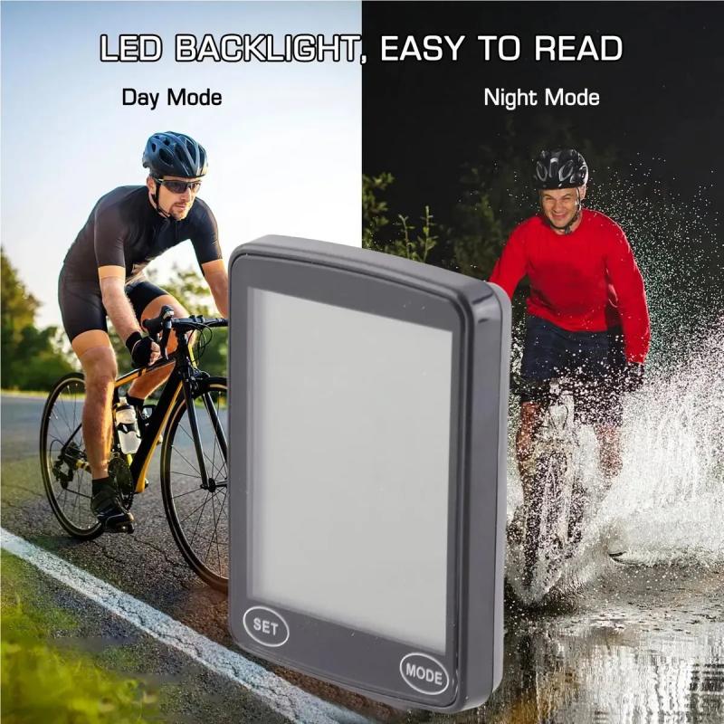 Velocimetro Bicicleta Ciclocomputadora Luz Led
