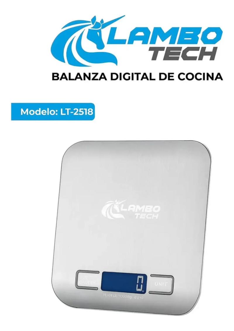 Balanza De Cocina Digital Acero Inoxidable 10kg