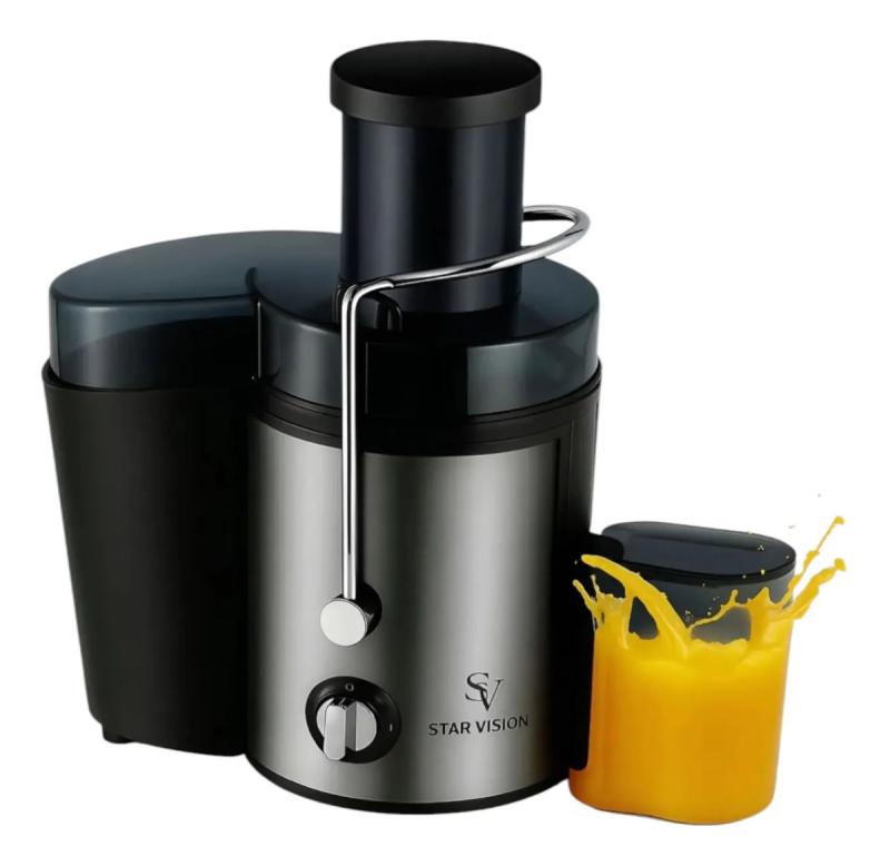 Juguera Extractor Jugo Frutas 600w Acero