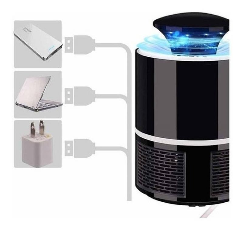 Lampara Mata Mosquito Succionador Repelente Usb