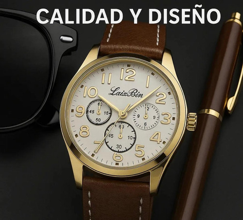 Set Regalo Hombre Padre Reloj Y Cinturon