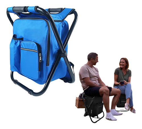 Silla Plegable De Playa Camping Se Convierte En Mochila