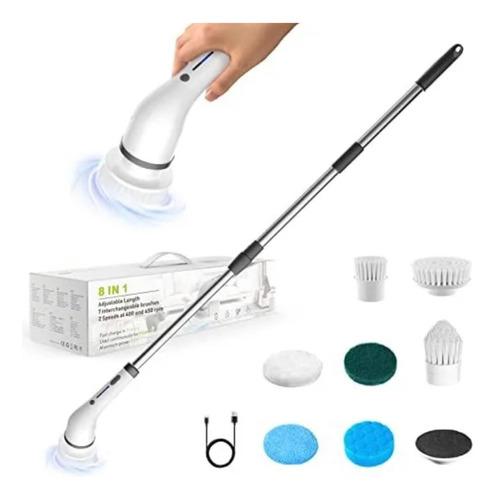 Escoba Cepillo Electrico Giratorio Inalambrico 8 In 1 Usb
