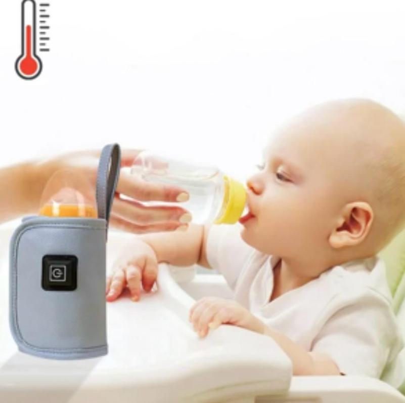 Calentador De Mamadera Bebe Funda Usb Portátil De Viaje