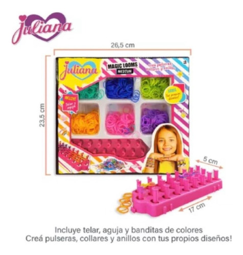 Juliana Magic Looms Medium Crea Pulseras