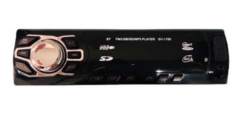 Autoestereo Usb Fm Bluetooth Desmontable C. Remoto Sv-1780