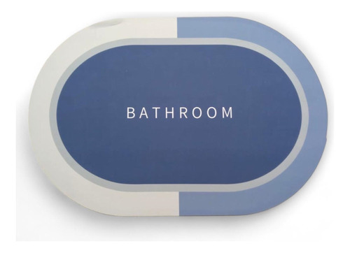 Alfombra Baño Absorvente Antideslizante De Secado Rapido