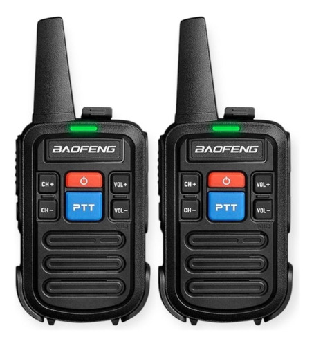 Walkie Talkie Handy Baofeng Kit Por 2 Bidireccional