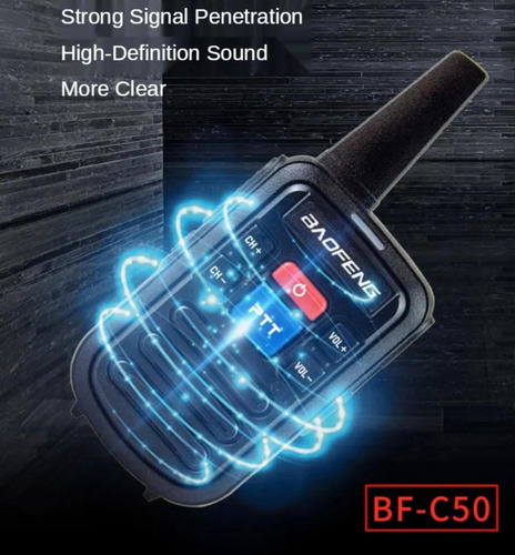 Walkie Talkie Handy Baofeng Kit Por 2 Bidireccional