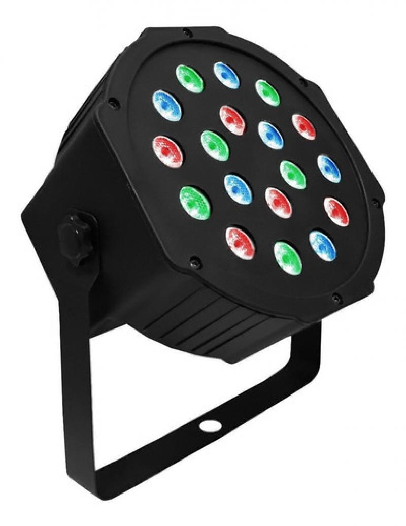 Luz Proton Par 18 Led Alta Luminosidad Rgb Audioritmico Dmx