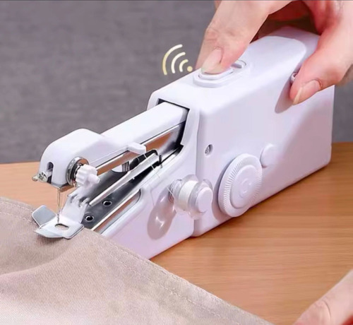 Mini Maquina De Coser De Mano Portatil A Pila