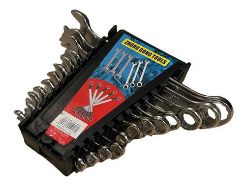 Llaves Combinadas Acodadas Juego 12 Pcs