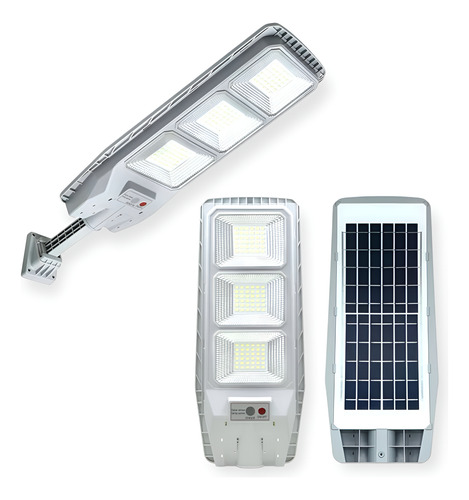 Luminaria Solar Lampara De Calle 300w Sensor De Movimiento