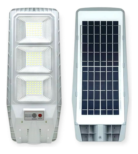 Luminaria Solar Lampara De Calle 300w Sensor De Movimiento