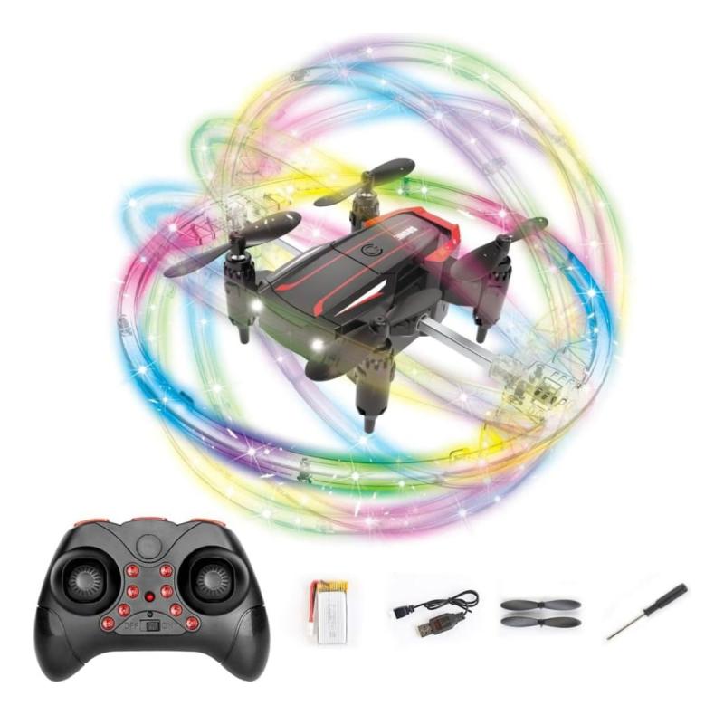 Dron Luminoso Rotativo Acrobático Juguete Con Wifi