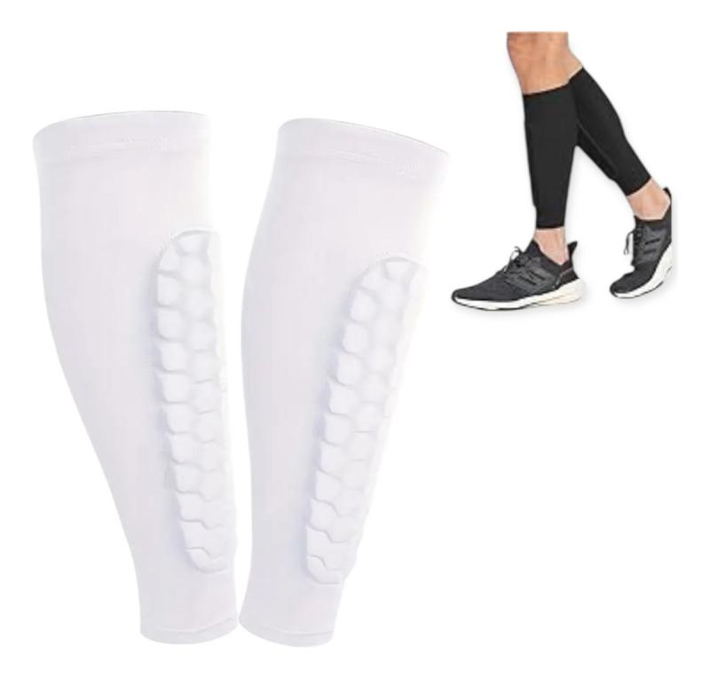 Canilleras De Futbol Unisex Manga De Compresion