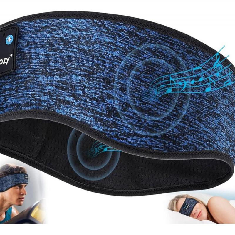 Máscara Bluetooth Auricular Relax Viaje Meditacion Insomnio