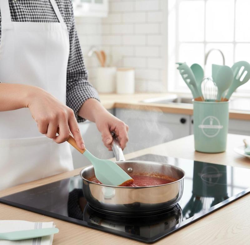 Juego De Utensilios De Cocina De Silicona X 12 Pzas