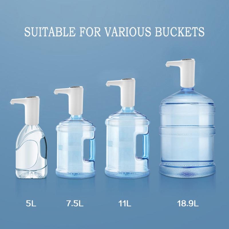 Dispenser Bomba De Agua Para Bidones Recargable Por Usb
