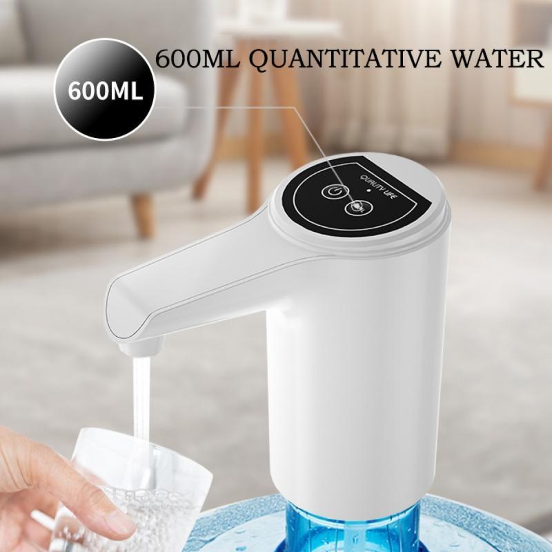 Dispenser Bomba De Agua Para Bidones Recargable Por Usb