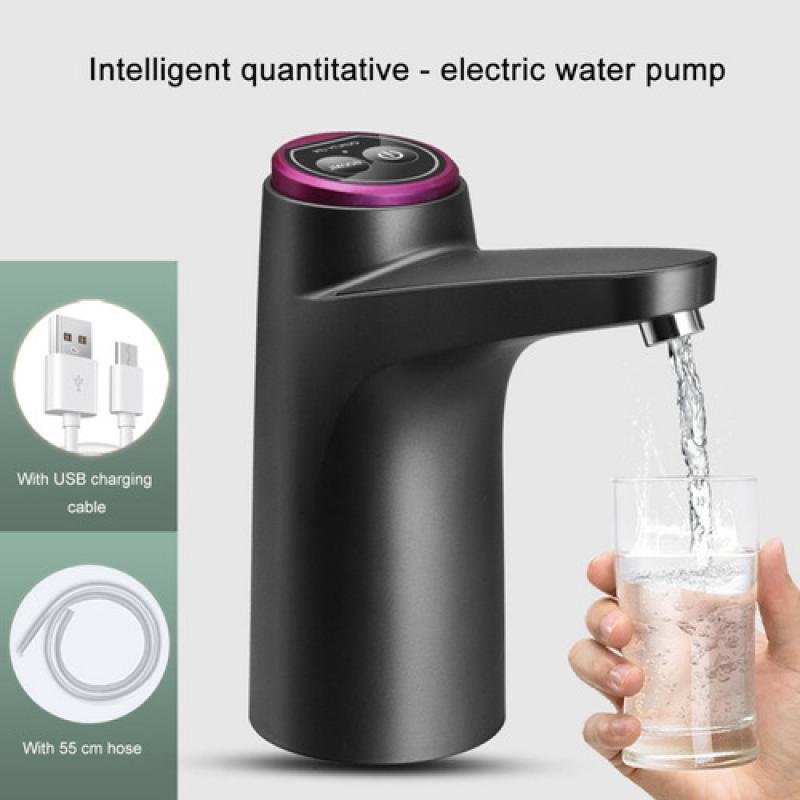 Dispenser Bomba De Agua Para Bidones Recargable Por Usb