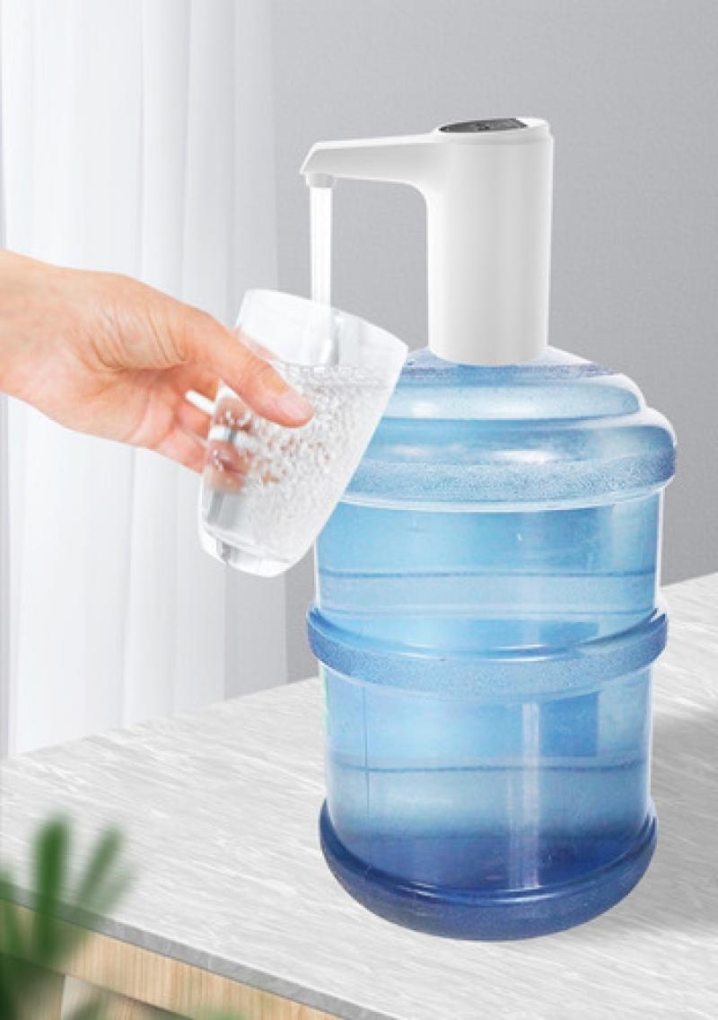 Dispenser Bomba De Agua Para Bidones Recargable Por Usb