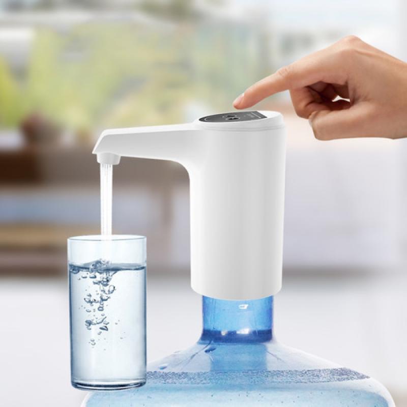 Dispenser Bomba De Agua Para Bidones Recargable Por Usb