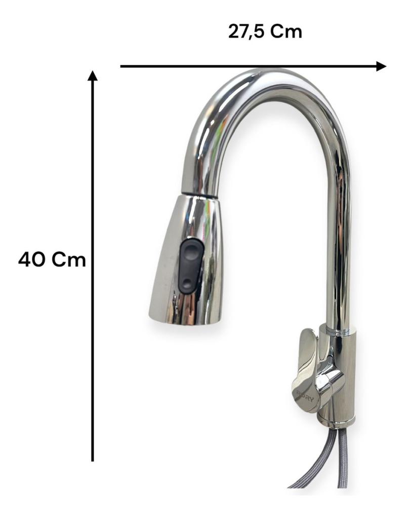 Griferia Canilla Monocomando Gourmet Extensible