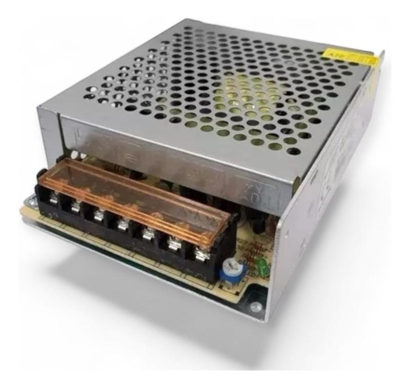 Fuente Metalica De Alimentacion 12 V 10a Recargable