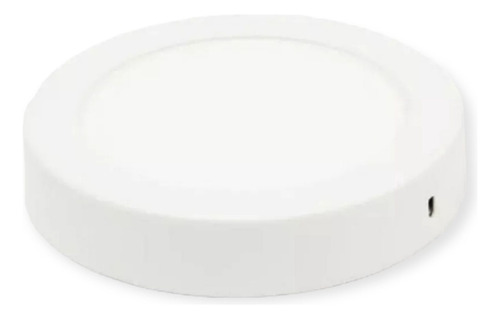 Panel Plafón Led Superficial Aplicar Redondo 24w 220v