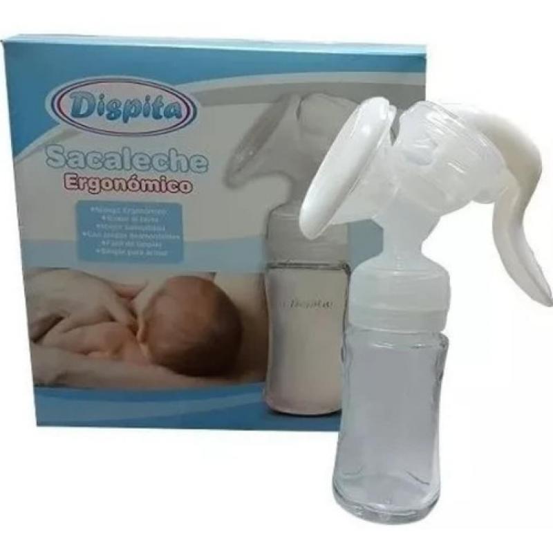 Sacaleche Manual + Mamadera + 2tetinas + 2pezonera Dispita