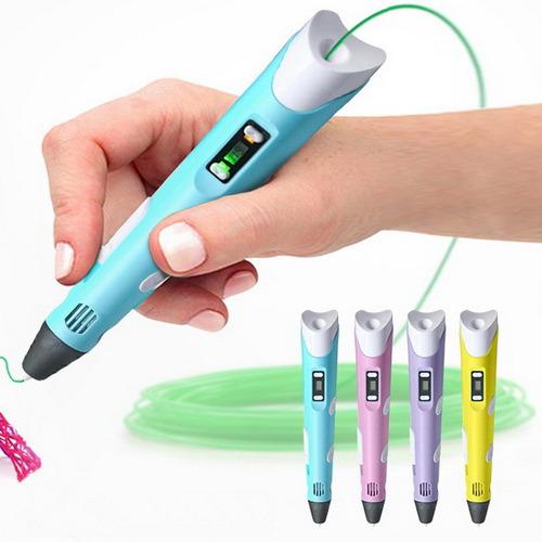 Lapiz Impresora 3d Pen-2 C/ Pantalla Soporte Filamentos