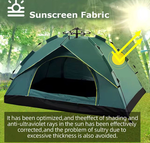 Carpa 4 Estaciones 4 Persona Carpas Para Acampar Automatica