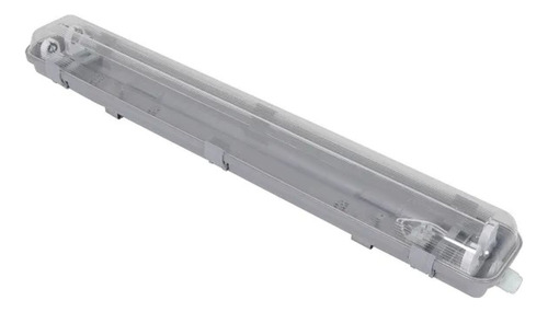 Liston Estanco Policarbonato Para Tubo Led 2x24w