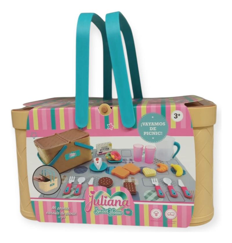 Mi Primer Canasto De Picnic Completo Juliana