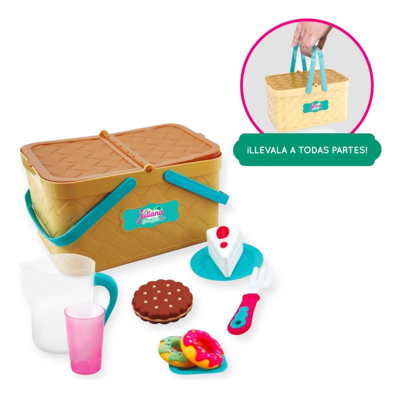 Mi Primer Canasto De Picnic Completo Juliana