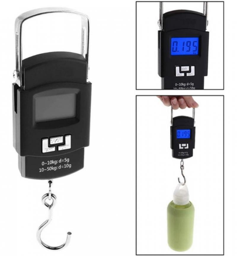 Balanza Digital Portatil De Equipaje 50kg Para Viajeros