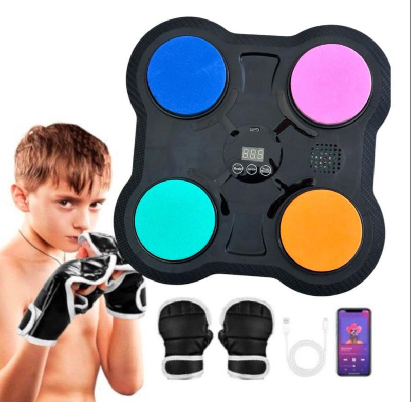 MAQUINA DE BOXEO CON GUANTES PARA NIÑOS YK-004