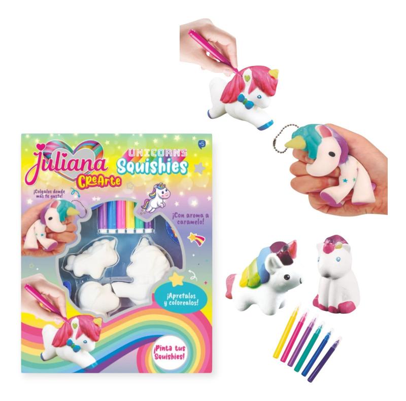 Crea Un Unicornio Squiishies Para Colorear Y Apretar