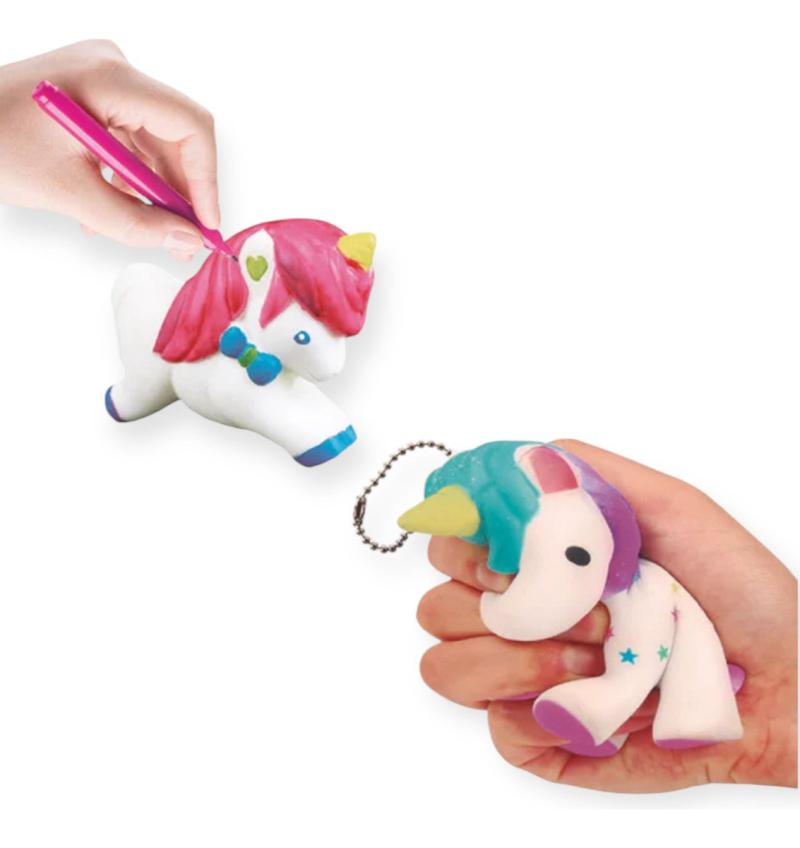 Crea Un Unicornio Squiishies Para Colorear Y Apretar