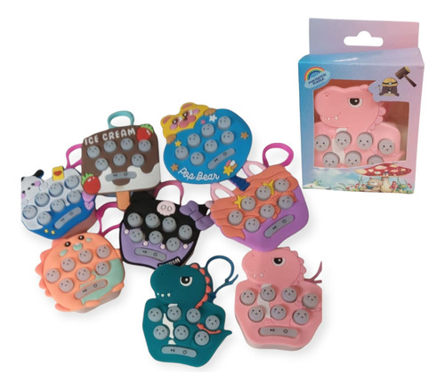 Llavero Mini Push Pop-it Gamer Consola Electrónica